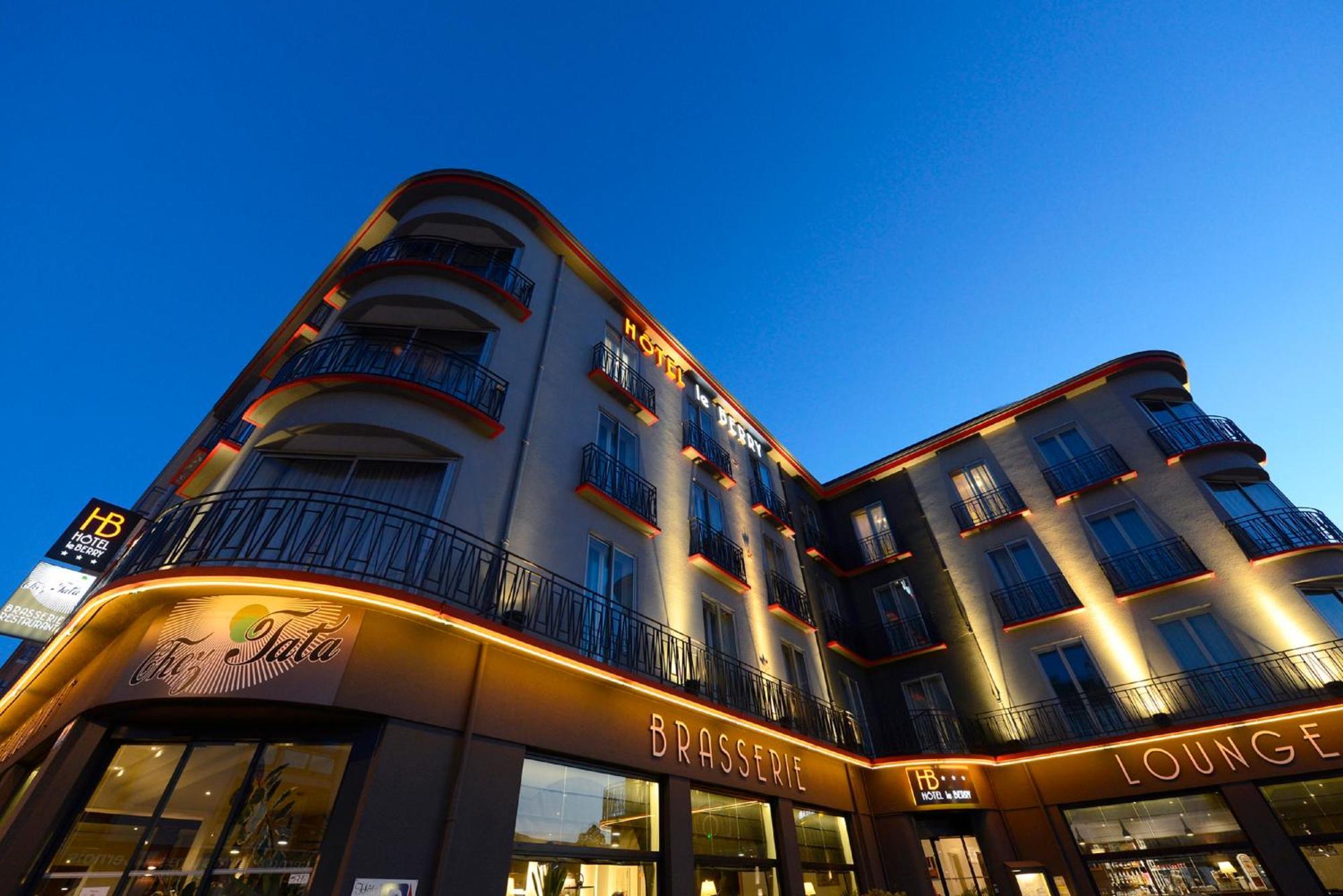 Hotel Le Berry Saint-Nazaire Esterno foto